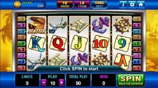 pirates treasure slot